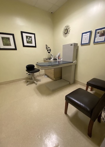  One of our exam rooms